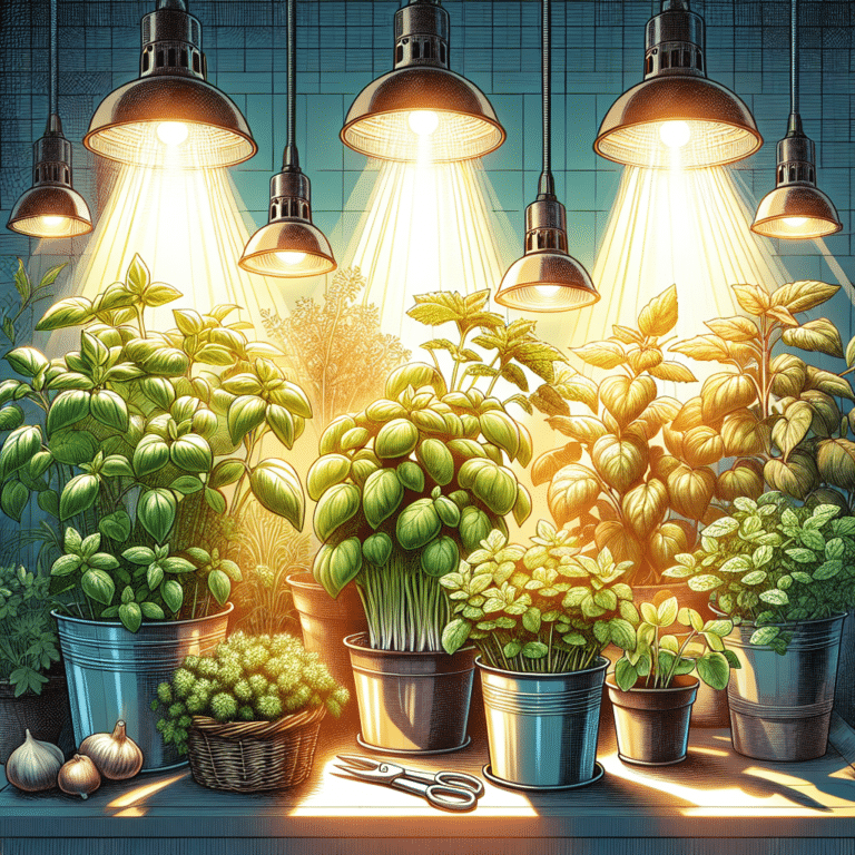 Lighting Intensity for Indoor Herbs