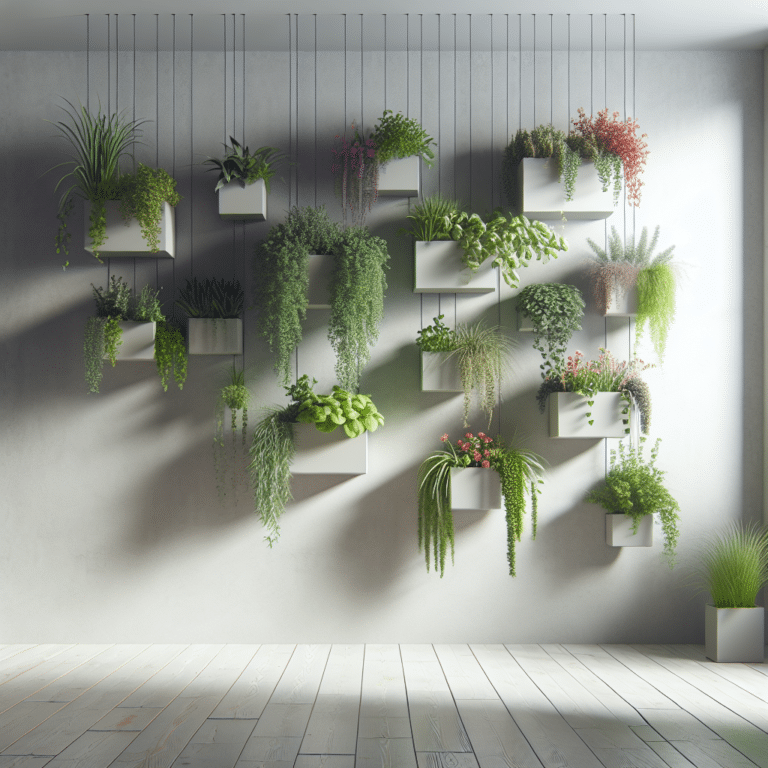Space-Saving Indoor Gardens