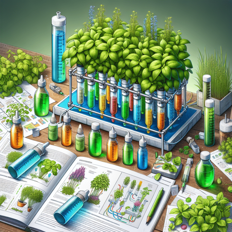 Best Liquid Nutrients for Hydroponic Herbs: An In-depth Guide