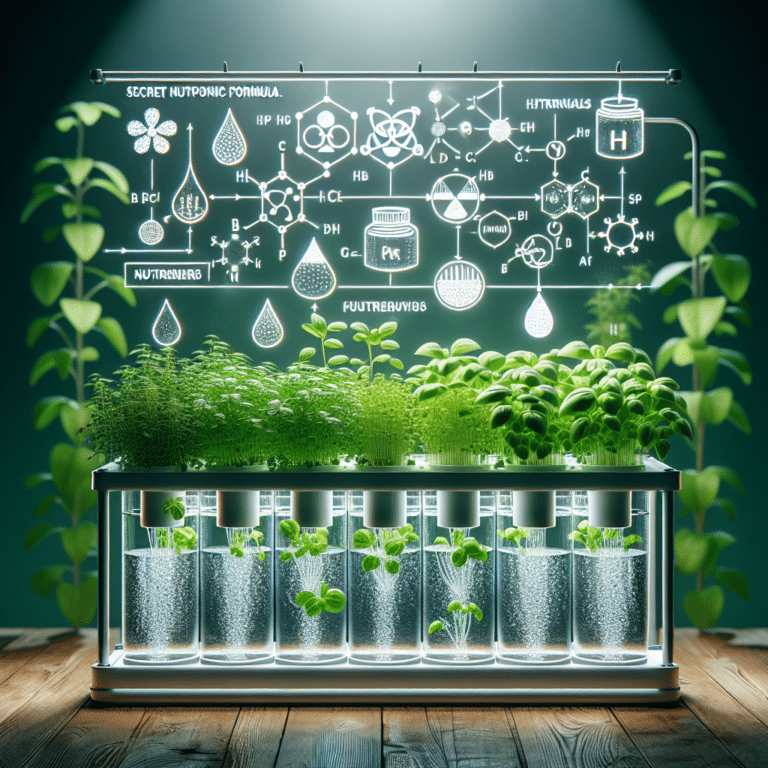  "Unlocking The Secret to Hydroponic Nutrients for Herb Cultivation