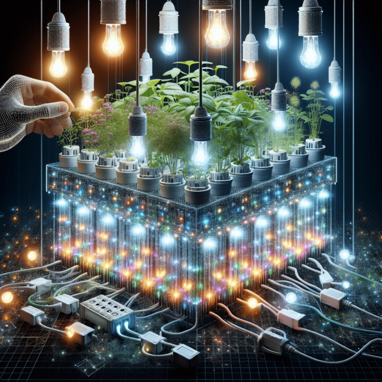 Compact Hydroponic Lighting Setups