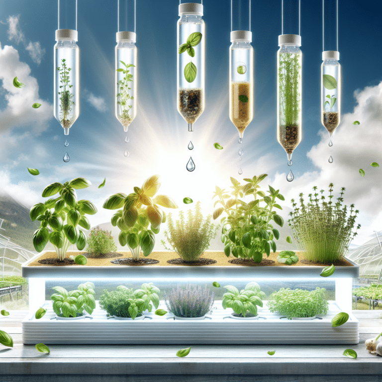 Choosing the Best Liquid Nutrients for Hydroponic Herbs