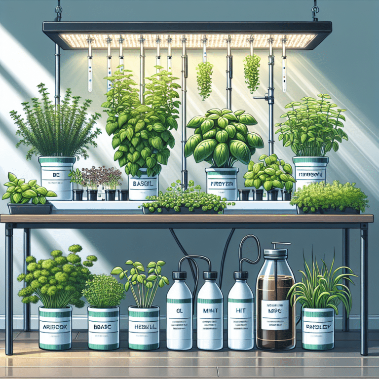 Making Your Hydroponic Herbs Thrive: Best Nutrient Solutions