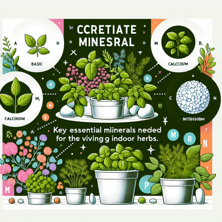 Key Essential Minerals for Thriving Indoor Herbs