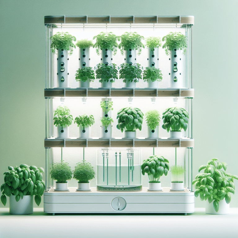 Hydroponic Setups for Mint and Basil