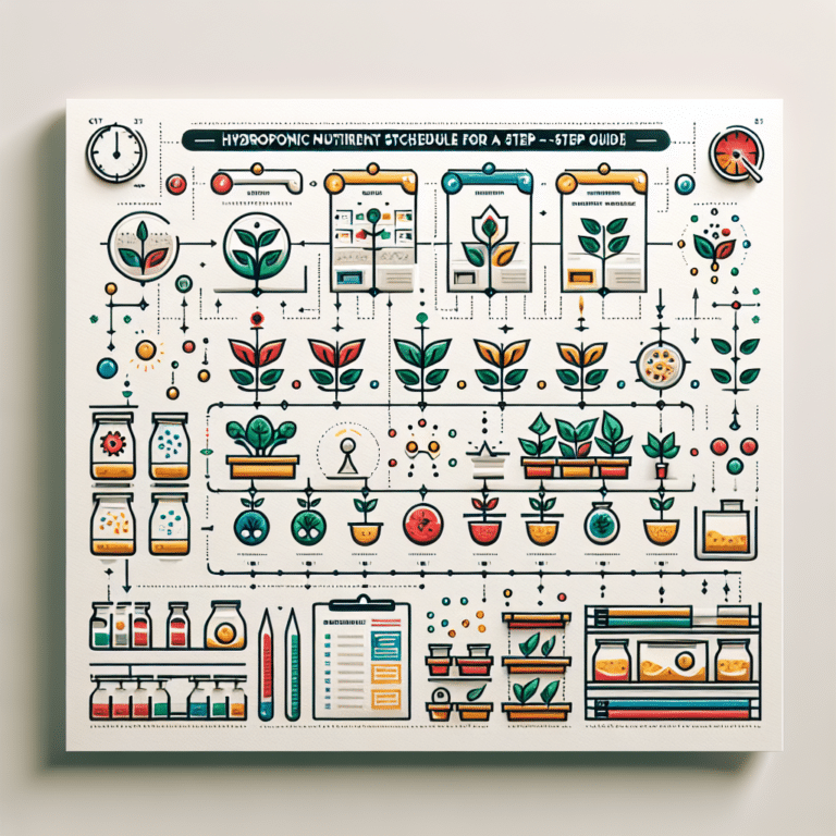 Hydroponic Nutrient Schedule for Beginners: A Step-by-Step Guide
