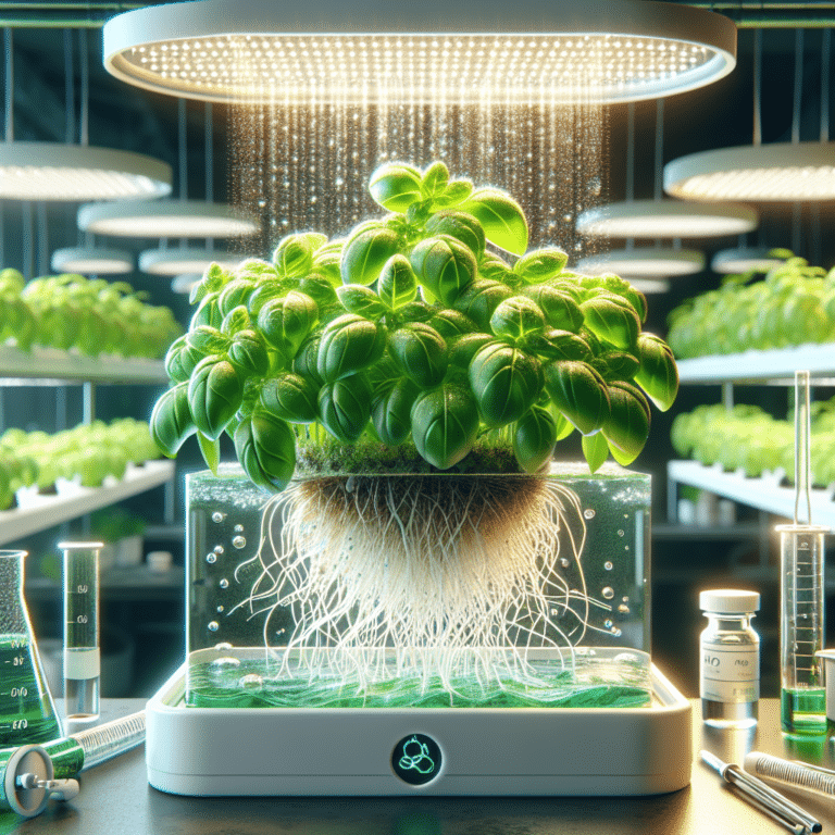 Optimizing Basil Growth with Hydroponics