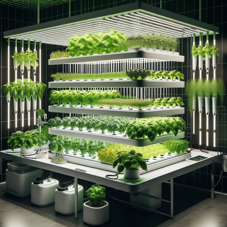 Low-Maintenance Hydroponic Systems