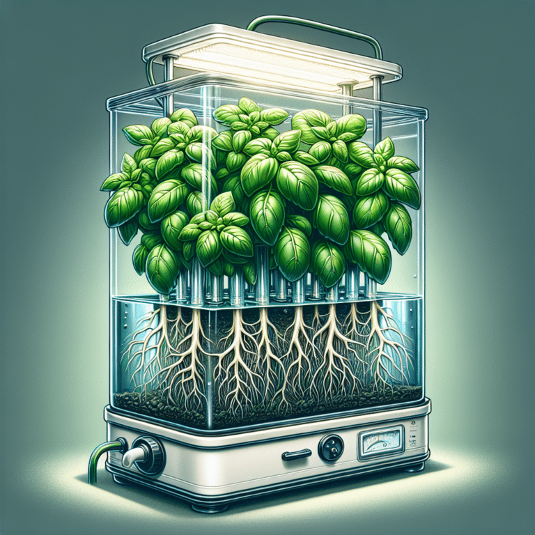 How to Grow Juicy Basil Leaves Hydroponically