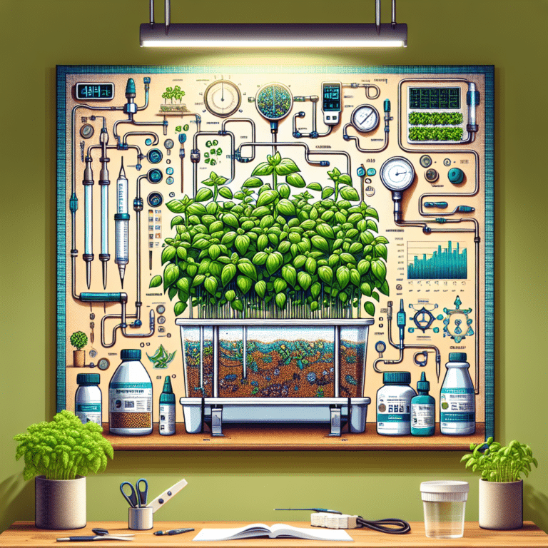  "Fine-tuning your Hydroponic Setup for Basil