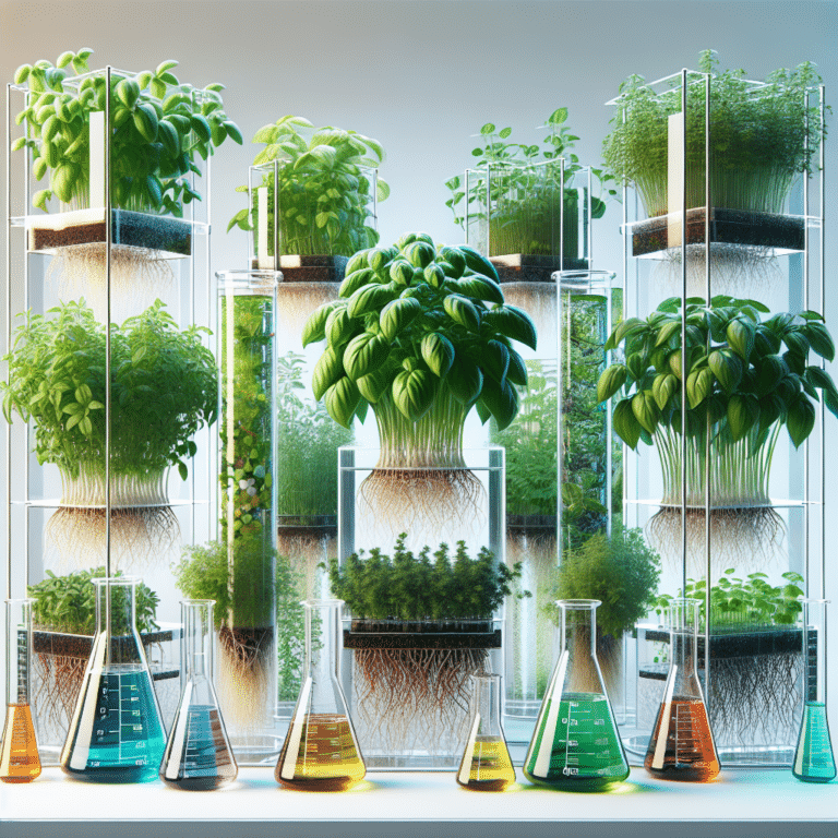 Making Your Hydroponic Herbs Thrive: Best Nutrient Solutions