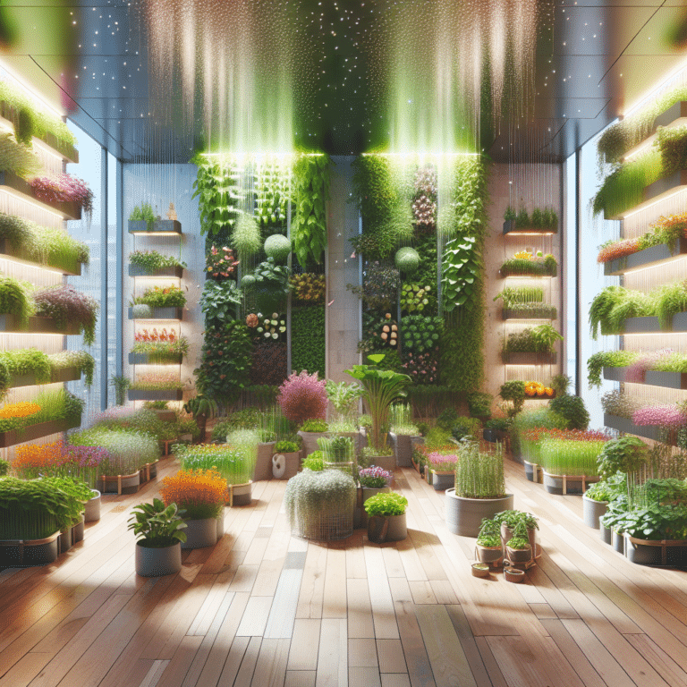 Space-Saving Indoor Gardens
