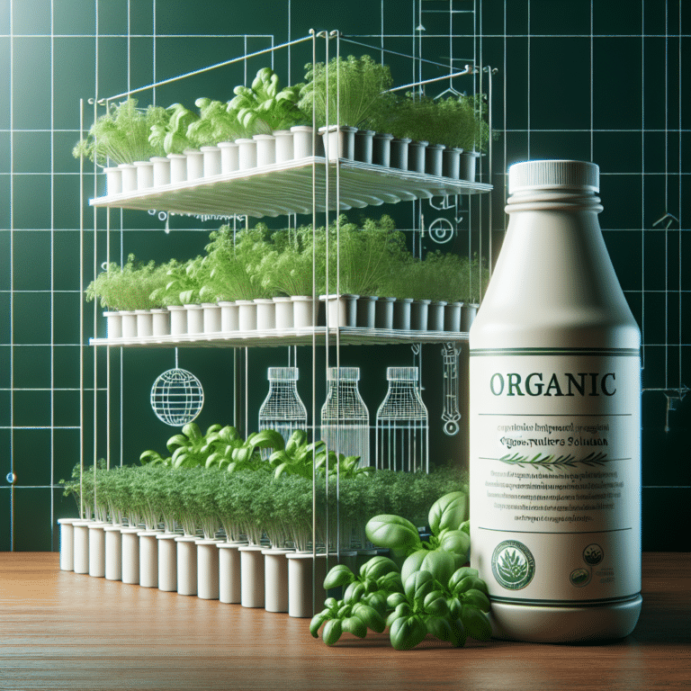 Sustainable Hydroponics: Organic Nutrient Solutions for Your Herb Garden