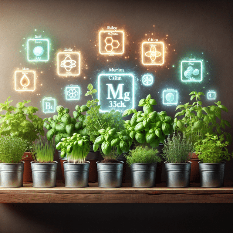 Key Essential Minerals for Thriving Indoor Herbs