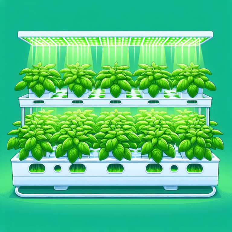 Homegrown Plenish: Cultivating Basil in Hydroponic Systems