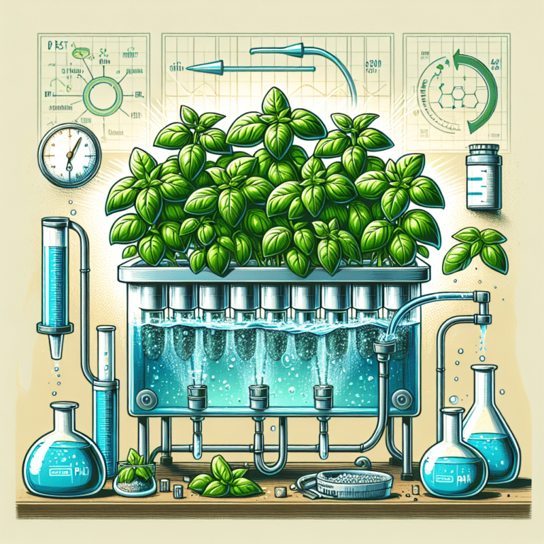 "Maximizing Yield: How to Hydroponically Grow Basil