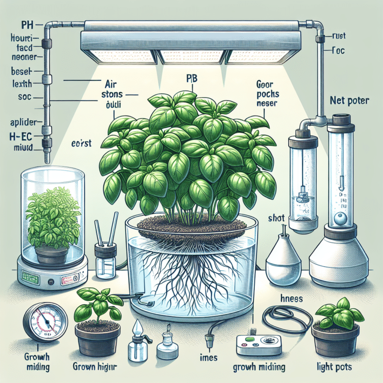 Hydroponic Techniques For Growing Basil