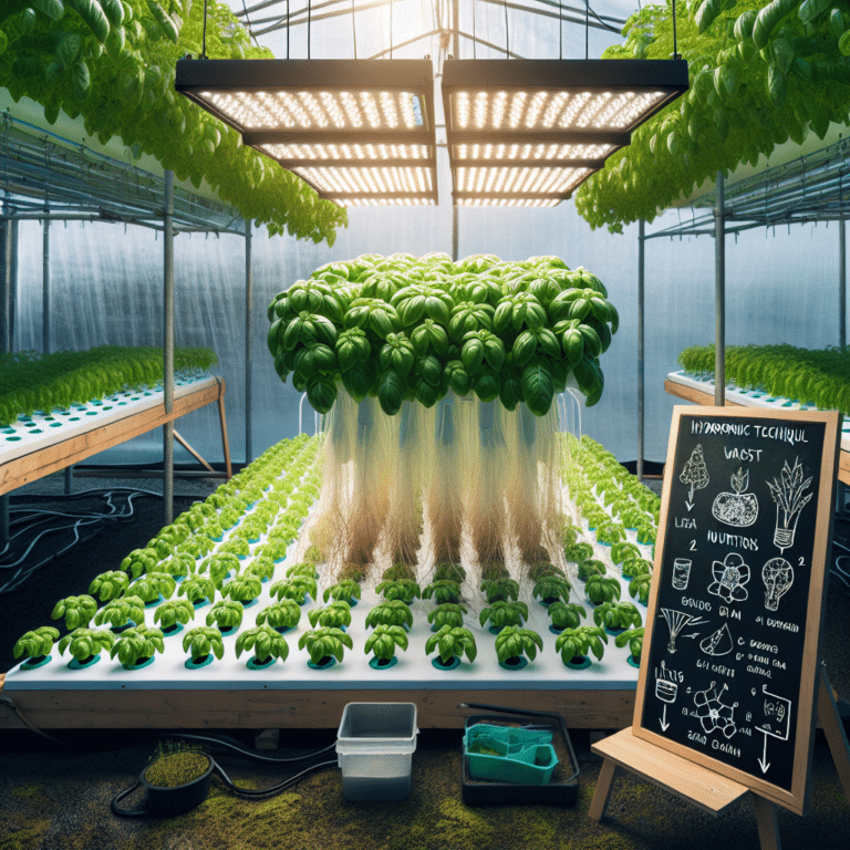  "Hydroponic Basil Success: Strategies and Tips