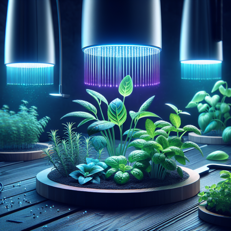 LED Lighting for Indoor Herbs