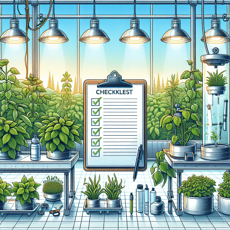 Your Ultimate Hydroponic Plant Care Checklist