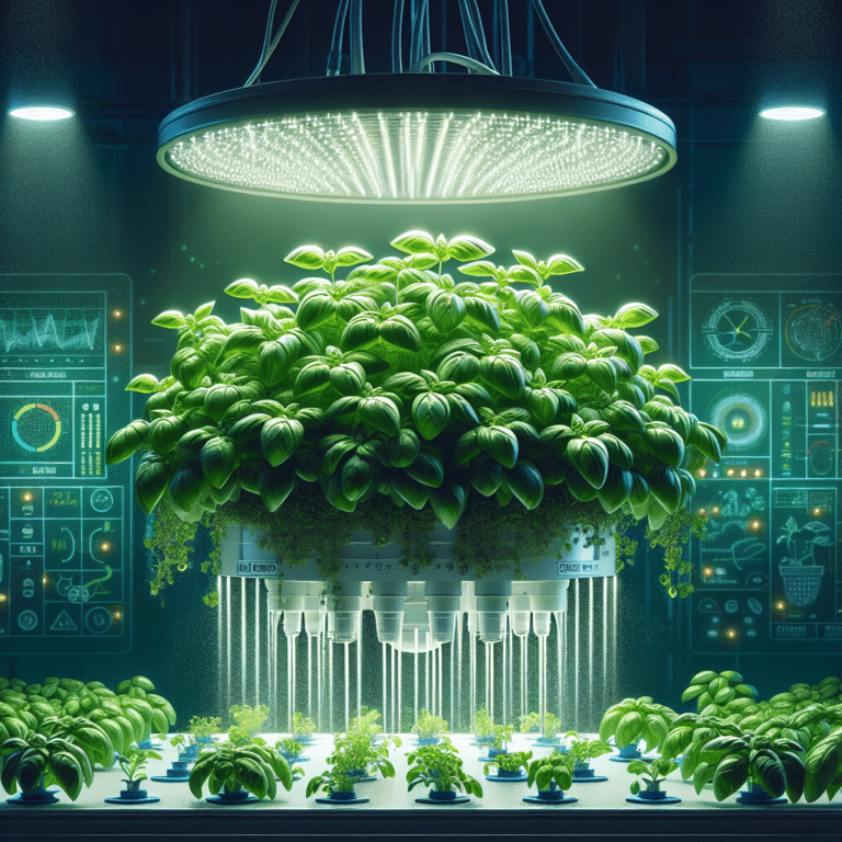 Basil Growing Secrets in Hydroponic Gardens