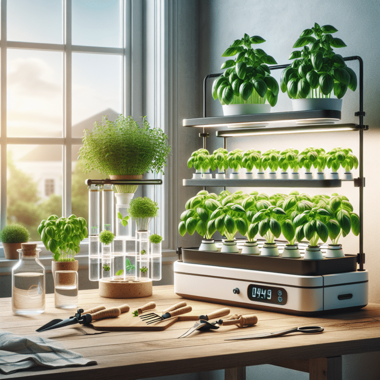  "Easy Hydroponics: Your Guide to Basil