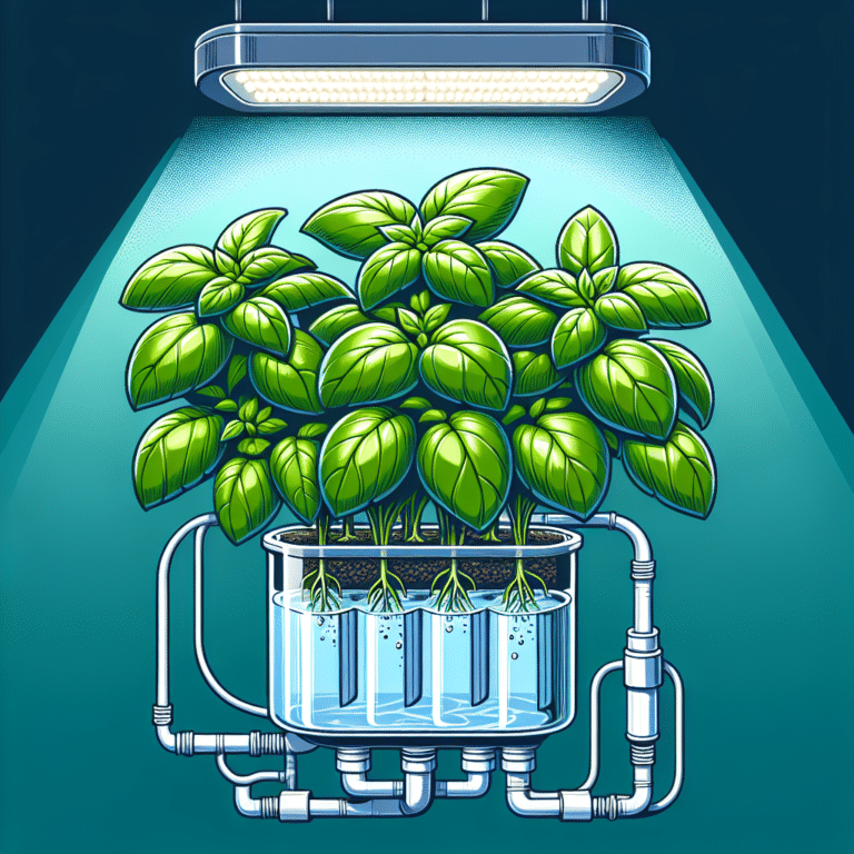  "Maximizing Yield: How to Hydroponically Grow Basil